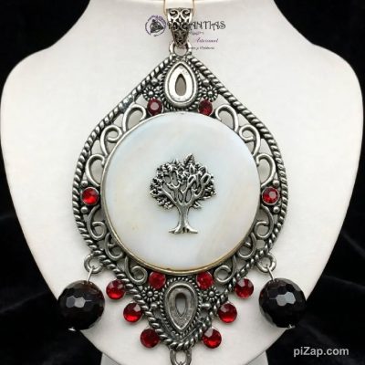Colgante Árbol Lágrima Metal COLMCELTA14O