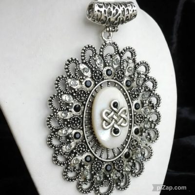 Camafeo Nudo Amistad Metal COLMCELTA13O