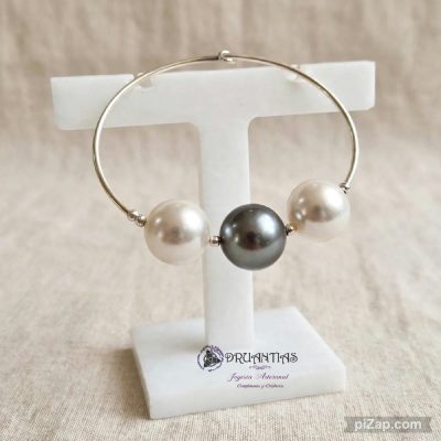 Pulsera Rígida 925 Dru PDRUAG1