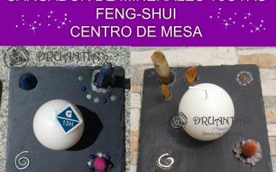 Cargador de Minerales, Feng-Shui, Centro de Mesa-Orfebrería