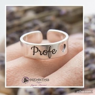Anillo Profe 925 AFANT2