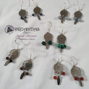 Pendientes Atrapasueños Acero PPATRAP20
