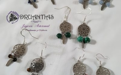 Pendientes Atrapasueños Acero PPATRAP20