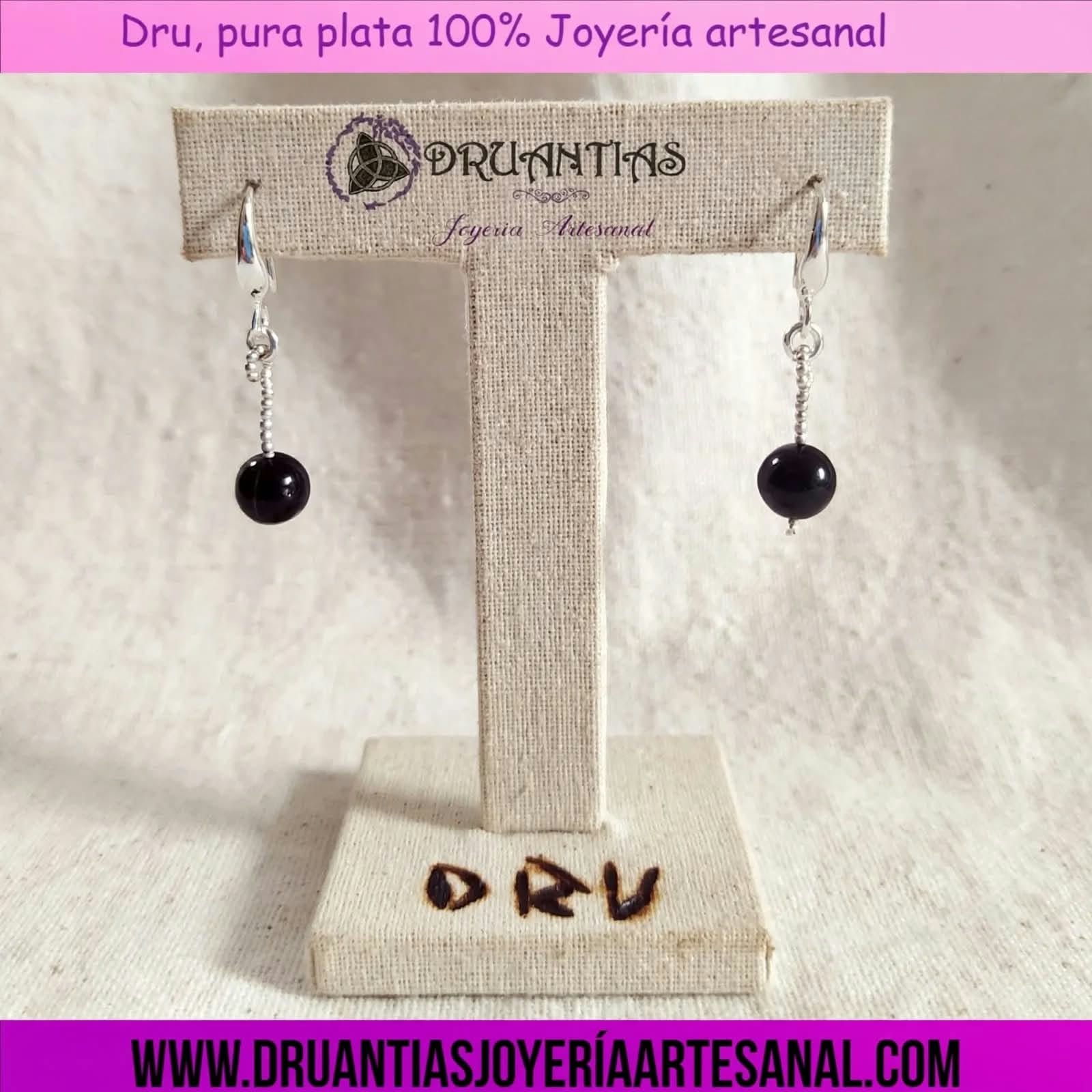 Pendientes Retorcidos 925 Dru PPDRUAG19