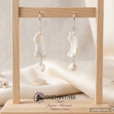 Pendientes Nácar 925 PPNADQA22
