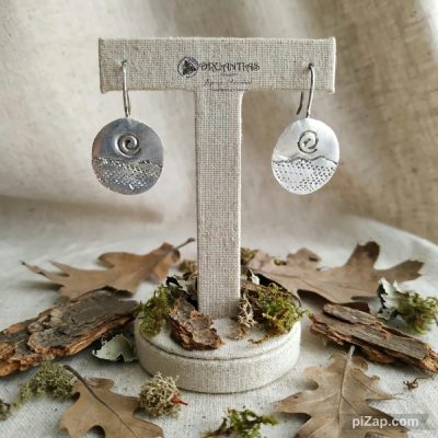 Pendientes Runas 925 Dru PPDRUAG22