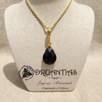 Colgante baño oro 18k COLAU2