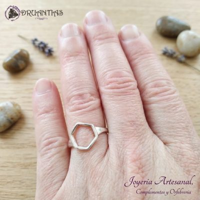 Anillo Hexágono 925 AFANT14
