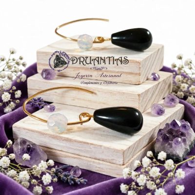 Pendientes Lágrima Baño Oro 18k PPAU9O