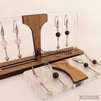 Pendientes Flecha Acero PPACER88