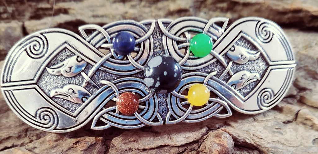 Coletero 5 elementos. Simbología en Druantias
Gargantilla Nudo Infinito AZAGAR5