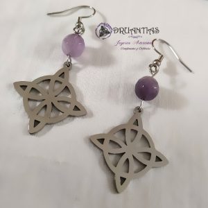 Pendientes Nudo de Brujas Acero PPACER4