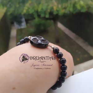 Pulsera Triskel Azabache 925 AZAPUL7T