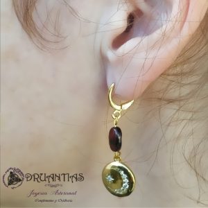Pendientes Estrellas Baño Oro 18k PPAU3