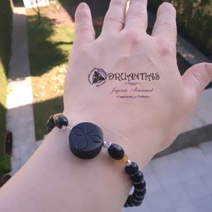 Pulsera Nudo de Brujas Azabache 925 AZAPUL12