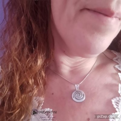 Colgante Espiral 925 Dru COLDRUAG3