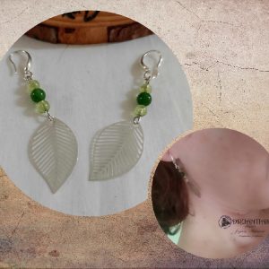 Pendientes Hojas 925 PPNATUR1