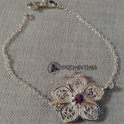 Pulsera Flor 925 PNATUR2