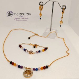 Conjunto Árbol Acero CONJACER1D