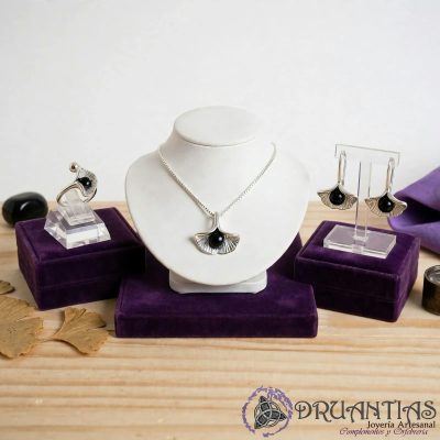 Conjunto Azabache Ginko 925 CONJAZAGINKO
