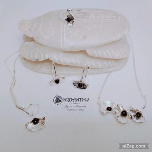 Conjunto Azabache Ginko 925 CONJAZAGINKO