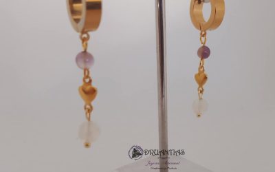 Pendientes Corazón Acero PPACER4D