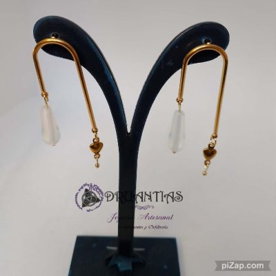 Pendientes Corazón Acero PPACER3D