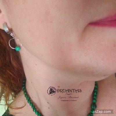 Pendientes Aro 1cm Acero PPACER14