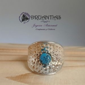 Anillo martilleado 925 AETNICA9