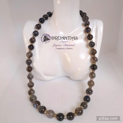 Gargantilla Labradorita 925 GNADQA17