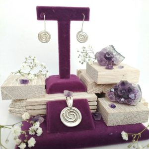 Conjunto Espiral 925 Dru CONJDRUAG3G
